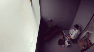 Душевой линейный трап по скандинавски. Со встроенным стеклом в пол.