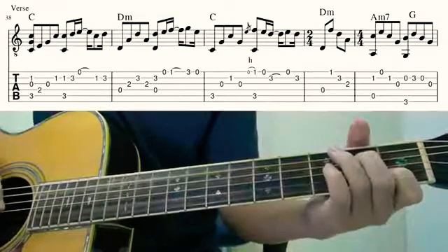Scorpions - Wind of Change (Easy fingerstyle Tutorial with Tabs)