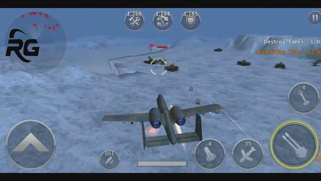 Gunship Battle Episode 4 (Mission) 1 Target Destroy Tanks With THUNDERBOLT смотреть онлайн