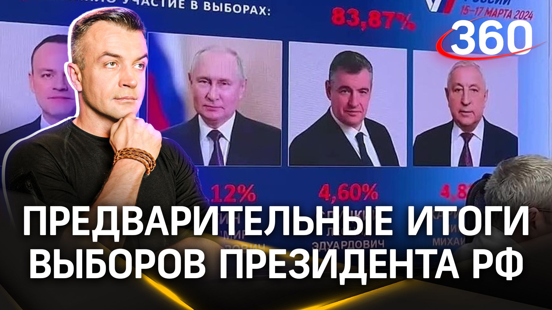 Предварительные итоги выборов подведут в штабе Путина в Донецке