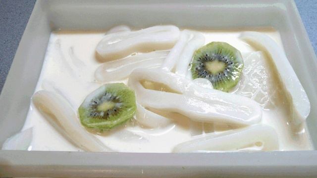 Жареные кольца кальмаров