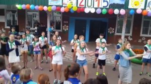 Лагерный танец "Белки"\закрытие 2 смены, (2.08.2015 г.)