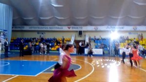 Чачача Ювеналы 1+ 2 Д, латина, ча-ча-ча танцуют дети 10-11 лет. Турнир по бальным танцам