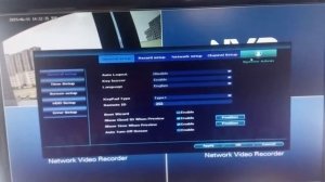 How to reset the camera and nvr system