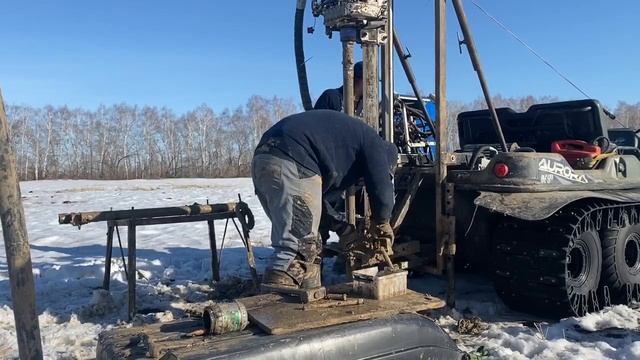 Извлечение поднятого керна с последнего рейса. смотреть онлайн