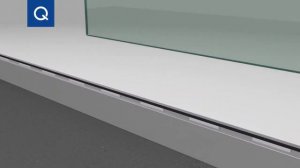 Easy Glass Max Алюминиевый профиль для стеклянных ограждений