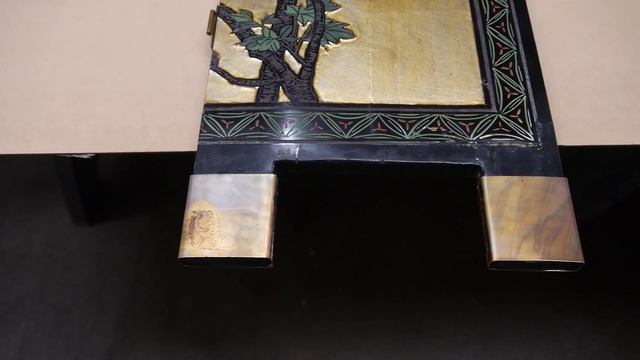 Brass feet for Chinese screen divider. Handmade. Китайская ширма смотреть онлайн