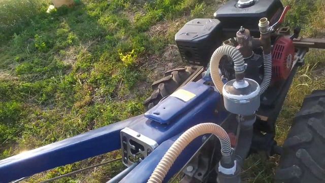 Мотоблок на дровах: газогенератор Рыбникова против тайландской версии смотреть онлайн