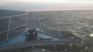 Заплыв по байкалу на катере "Марс"