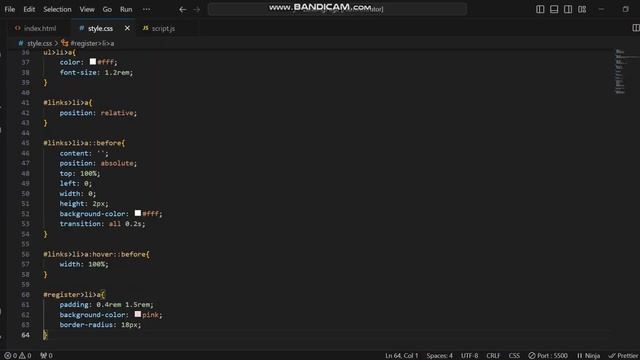 Simple Landing Page | HTML, CSS, JavaScript Landing Page