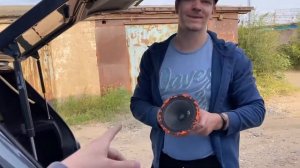 Установка DL Audio Gryphon Pro 165 в ниву (изготовление акустической полки самостоятельно)