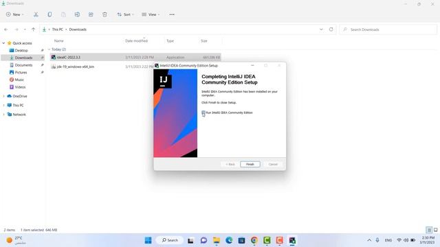 How to Install IntelliJ IDEA and JDK on Windows 10/11 смотреть онлайн