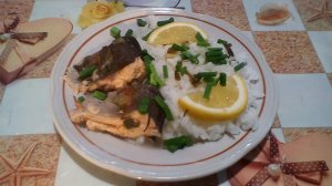 Форель в белом вине с рисом. #суфикс.mp4