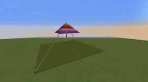 Building a colour gradient Pyramid - Minecraft