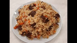 Плов с говядиной