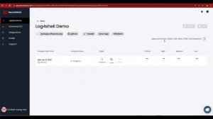 Log4Shell vulnerability scan with SecureStack