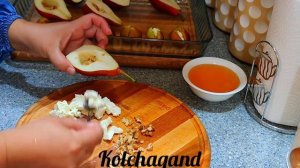 ?Груша, ?инжир- запеченная в духовке с сыром и медом - ПП Вкусно! صبحانه خیلی خوشمزه ☕⁦❤️⁩ Vegan