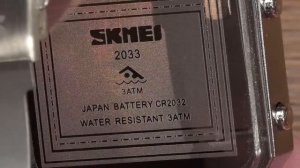Необычные электронные часы с чипом SKMEI 2033