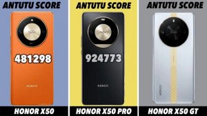 Honor X50 Vs Honor X50 Pro Vs Honor X50 GT