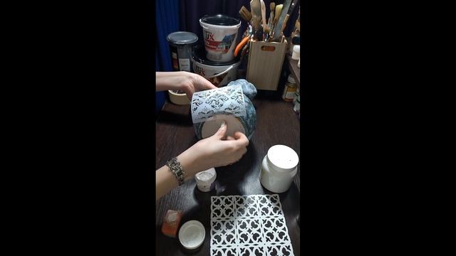 Перекраска кувшина/diy смотреть онлайн