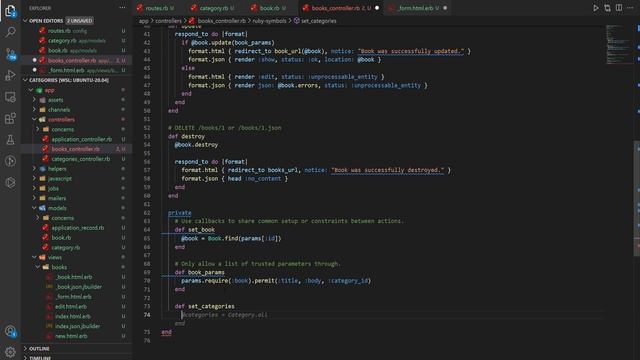 Add Categories To Your Ruby on Rails 7 Application! смотреть онлайн