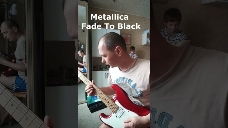 Metallica  - Fade To Black #guitar #youtubeshorts #cover #shorts