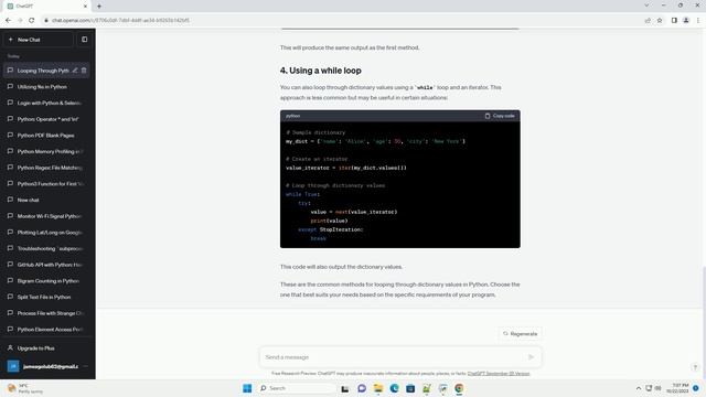 How to loop through a dic value in python template