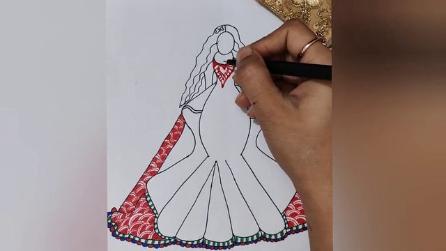 Mandala Colorful Dress Design Art смотреть онлайн
