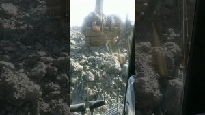 Ведение верхнего и нижнего забоя на экскаваторе Komatsu PC 750!!!