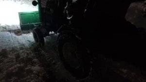 Самодельный минитрактор с двигателем Лифан.Покатушки по первому снегу