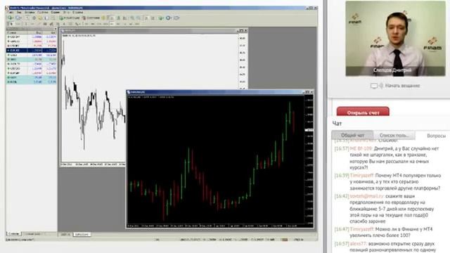 Работа в MetaTrader 4 + секреты и vps для MT4 метатрейдер
