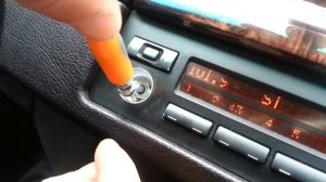 How to remove Radio - BMW X5 (e53) 1999 - 2006 or BMW 5 series (e39)