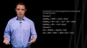 Составление полных ионных и сокращённых ионных уравнений на основе молекулярного уравнения | Химия