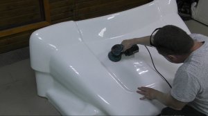 Спойлер (обтекатель) на газель. Подготовка и покраска. Результат.