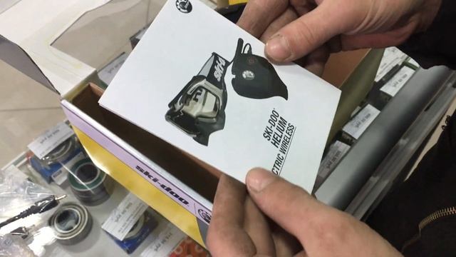 Очки с подогревом Ski-Doo HELIUM ELECTRIC смотреть онлайн