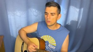 Юрий Визбор - Перевал (аккорды в субтитрах)| Кавер Макс играет на гитаре