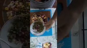 #Салат со свеклы с горошком и яйцом.