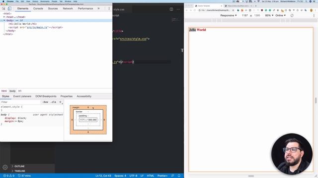 How to add CSS & Javascript to your HTML смотреть онлайн