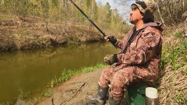 Рыбалка на поплавок 16 мая 2023г. Притоки Оби в нерестовый запрет.