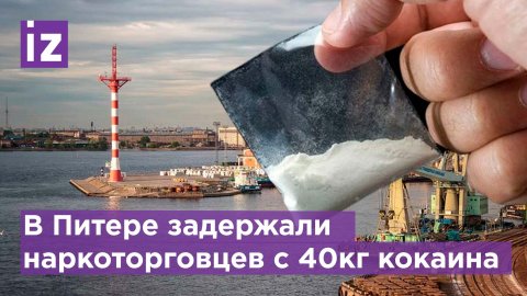 В порту Питера обнаружена контрабанда 40 кг кокаина / Известия