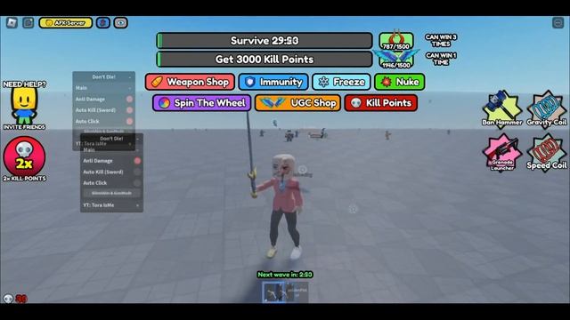 [FREE LIMITED UGC] Don't Die Script • Auto Kill • Anti Damage • Silent Aim [Roblox] смотреть онлайн