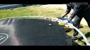 Как собрать батут