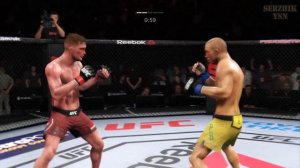 UFC БОЙ Пётр Ян vs Жозе Алду (com. vs com.)