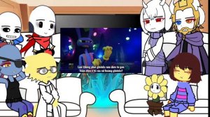 Part 3//Undertale react to the amazing digital circus/non canon/Cringe/bad english