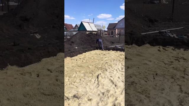Как сделать фундаментную подушку?