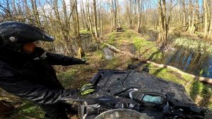 Покатушки на квадроциклах по пути к Калининградскому заливу! Лютый оффроуд!