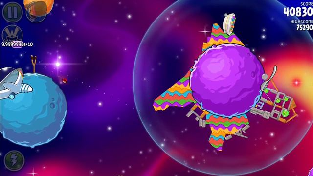 Angry Birds Space: Froot Loops Bloopers Level 4 смотреть онлайн