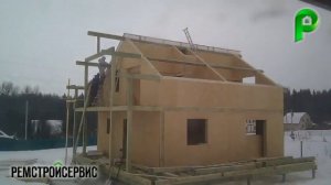 Проектирование и строительство домов и коттеджей из СИП панелей | Ремстройсервис |