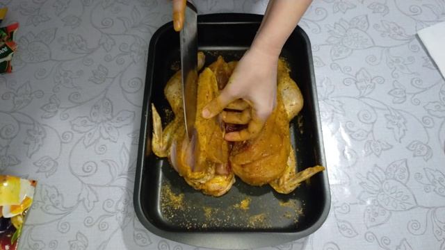 Курица в духовке, только так смотреть онлайн