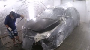 Opel Astra J 2011 года Часть 3 покраска авто.